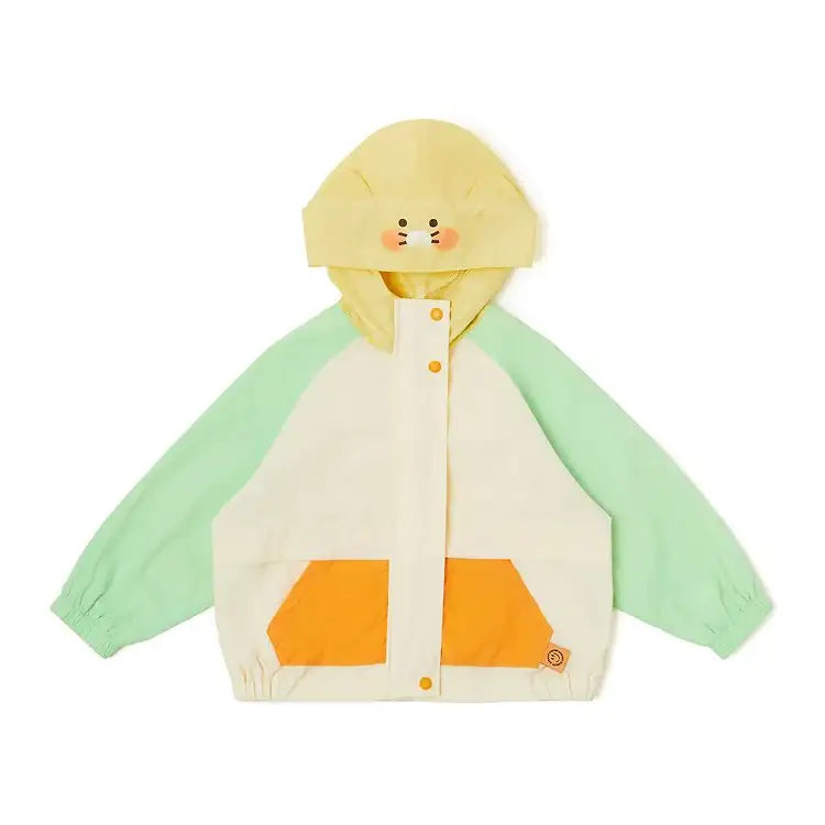 Apricot Studios x Kakao Friends - Windbreaker (Kids) - Kakao Friends - Clothing - Harumio