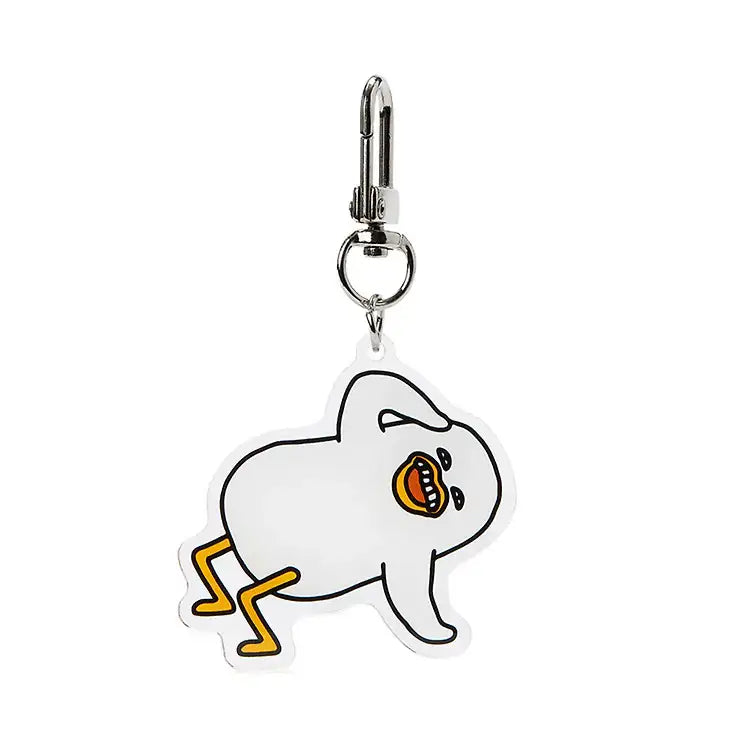 Kakao Friends - Twalduck Pelvic Duck American Dance Acrylic Keyring - Kakao Friends - Acrylic Keyring - Harumio