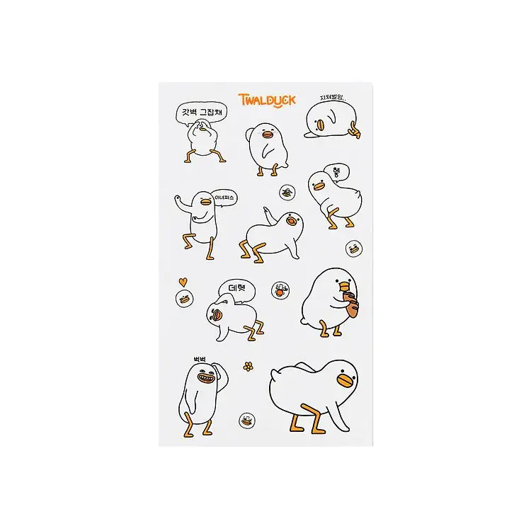 Kakao Friends - Twalduck Grand Return Sticker VOL.1 - Kakao Friends - Home & Living, Accessories - Harumio