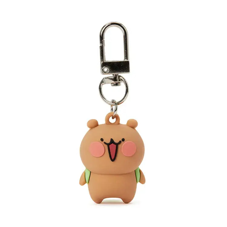 Kakao Friends - Wadada Bear PVC Keyring - Kakao Friends - Home & Living, Accessories - Harumio