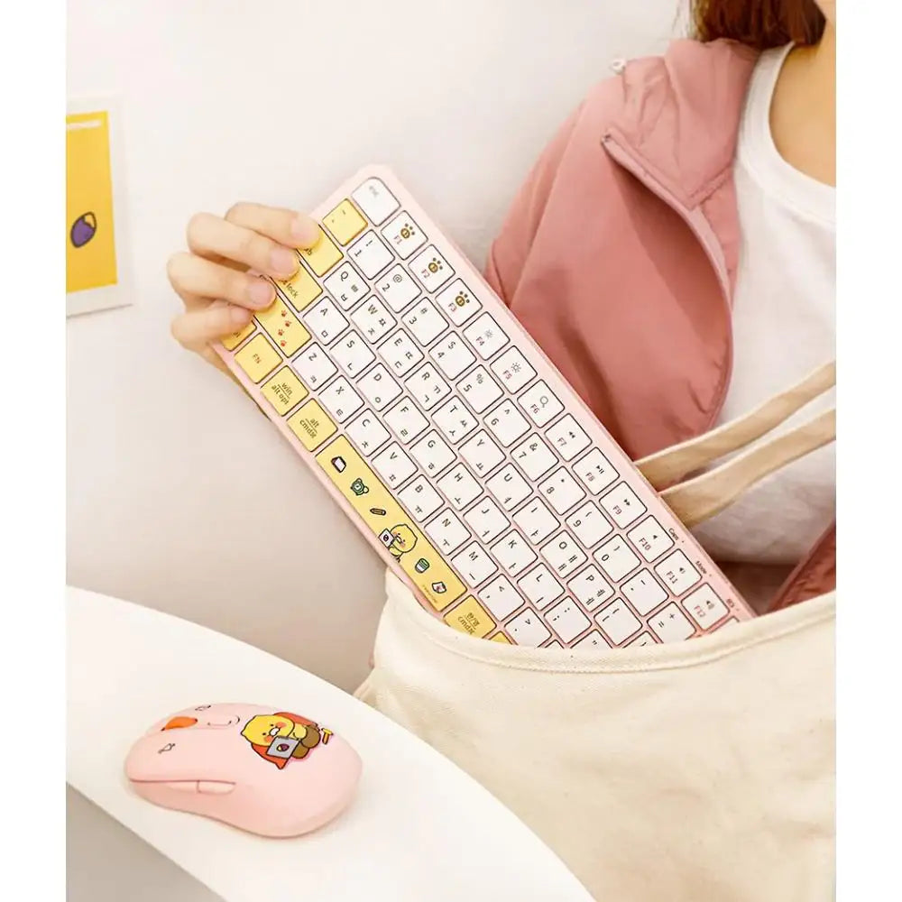 Kakao Friends - Choonsik Tenkeyless Wireless Keyboard - Kakao Friends - Keyboard - Harumio
