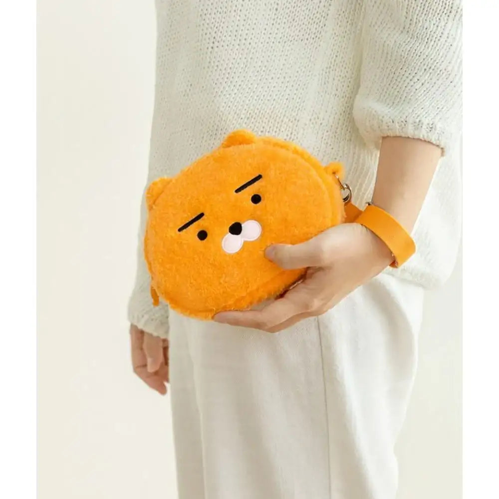 Kakao Friends - Bouclé Chubby Pouch - Kakao Friends - Pouch - Harumio