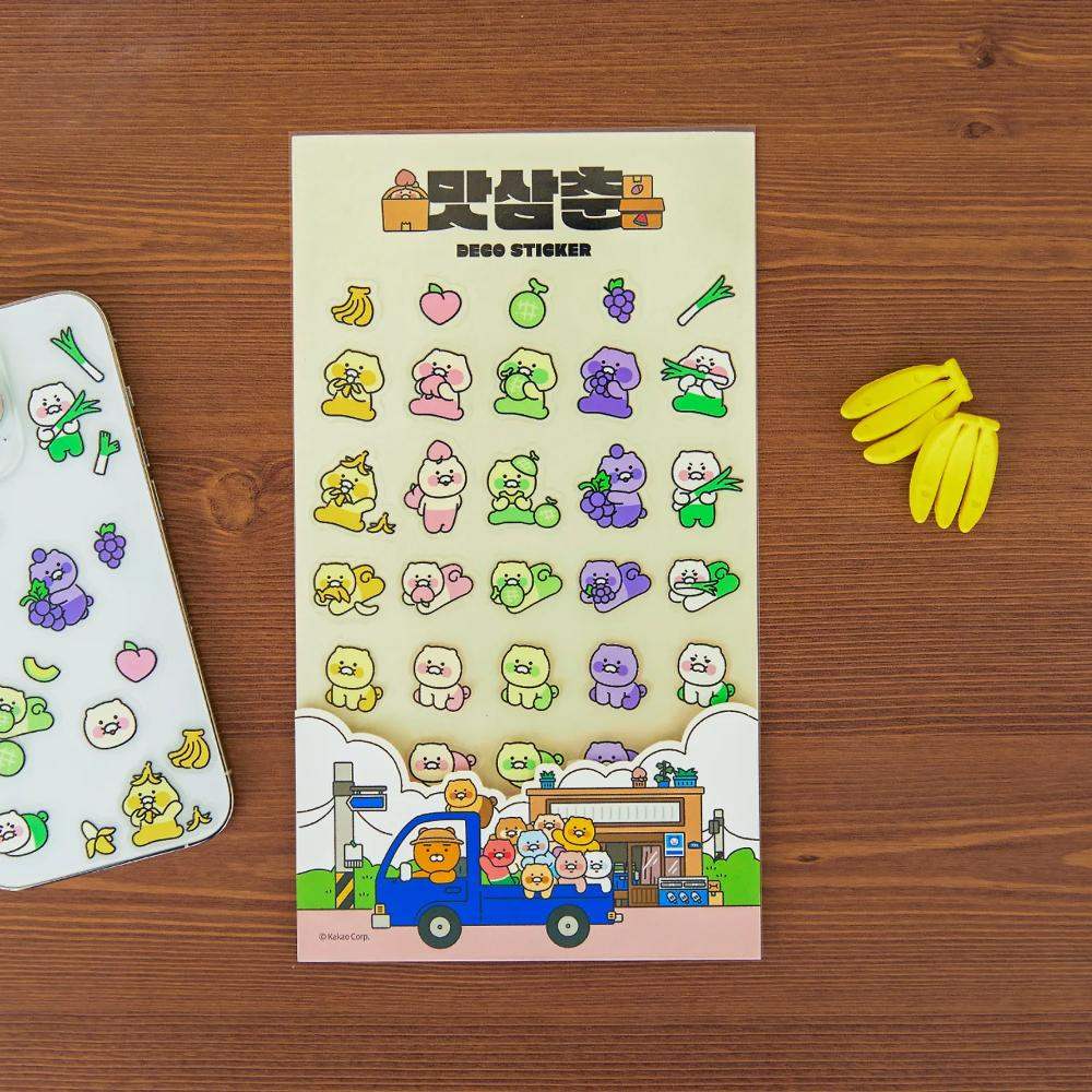 Kakao Friends - Choonsik Masamchun Deco Sticker - Kakao Friends - Sticker - Harumio