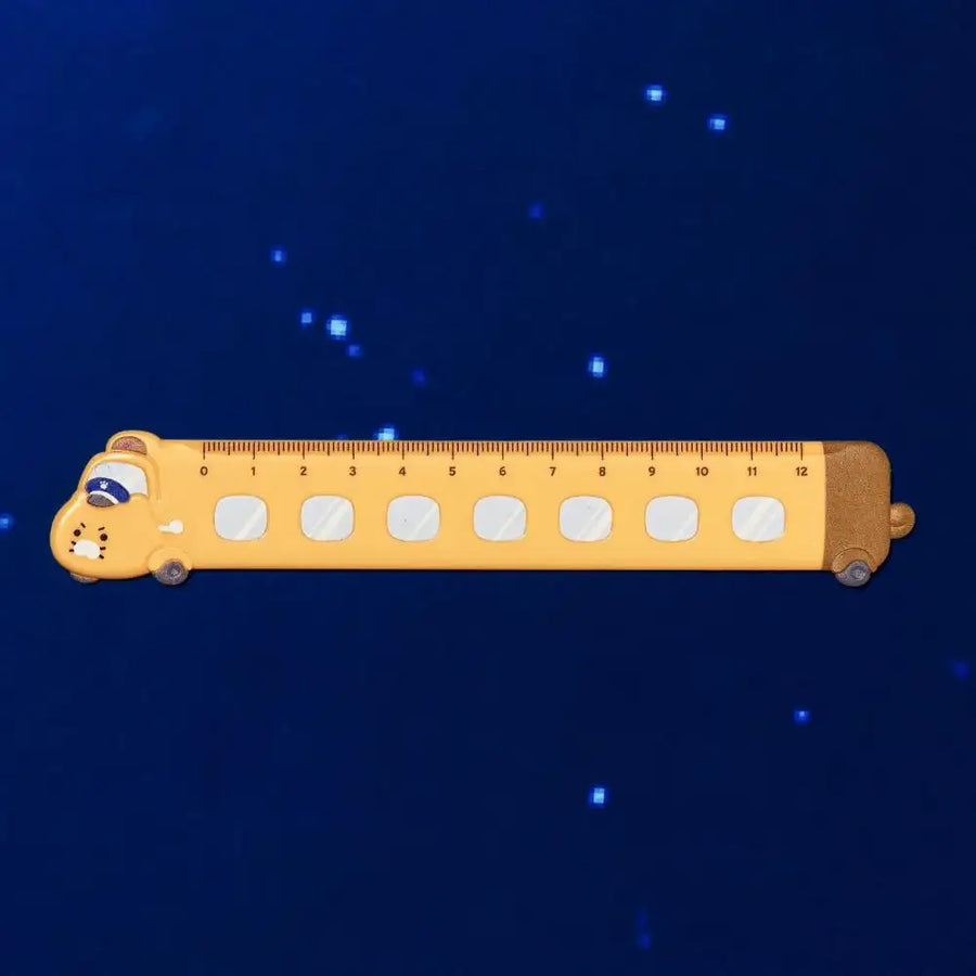 Kakao Friends - Choonsik Bus 12cm Ruler - Kakao Friends - Ruler - Harumio