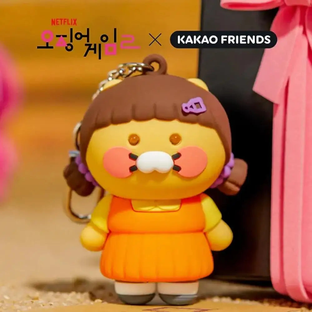 Netflix Squid Game 2 x Kakao Friends - Choonsik LED Keyring - Kakao Friends - Keyring - Harumio