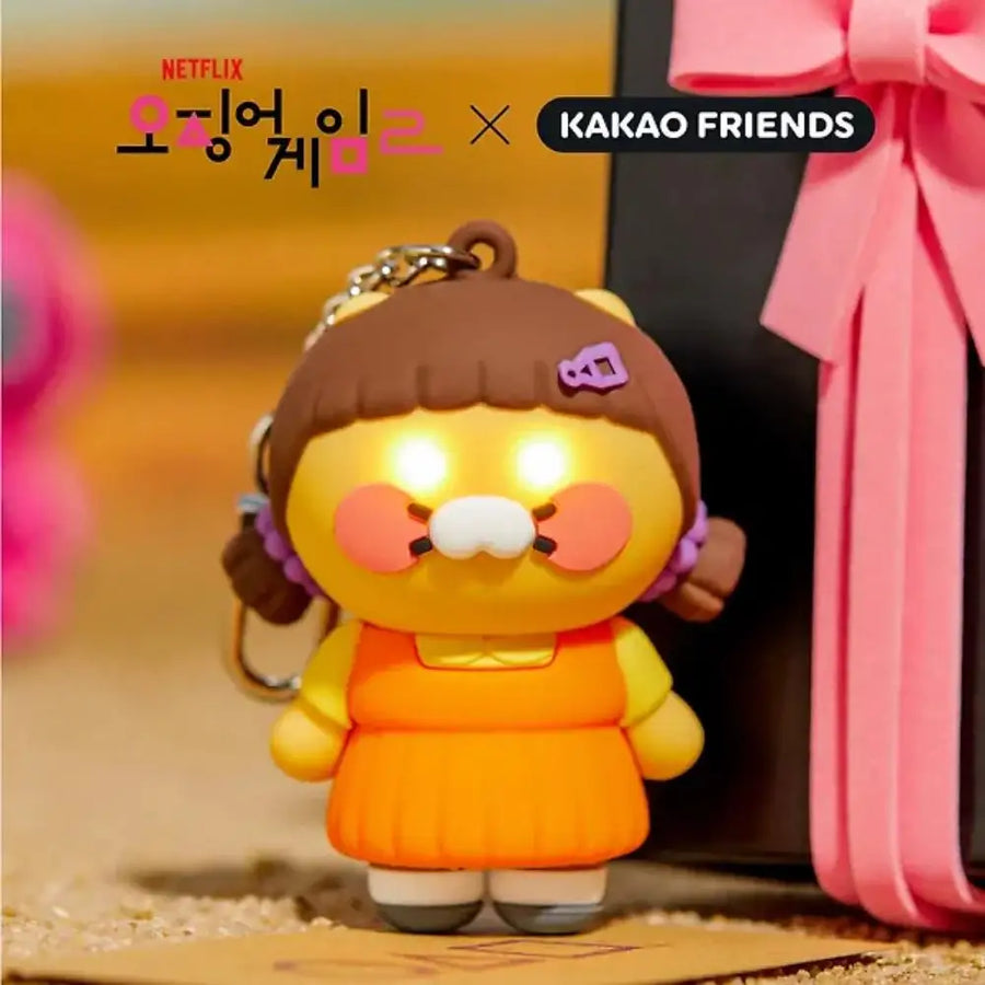 Netflix Squid Game 2 x Kakao Friends - Choonsik LED Keyring - Kakao Friends - Keyring - Harumio