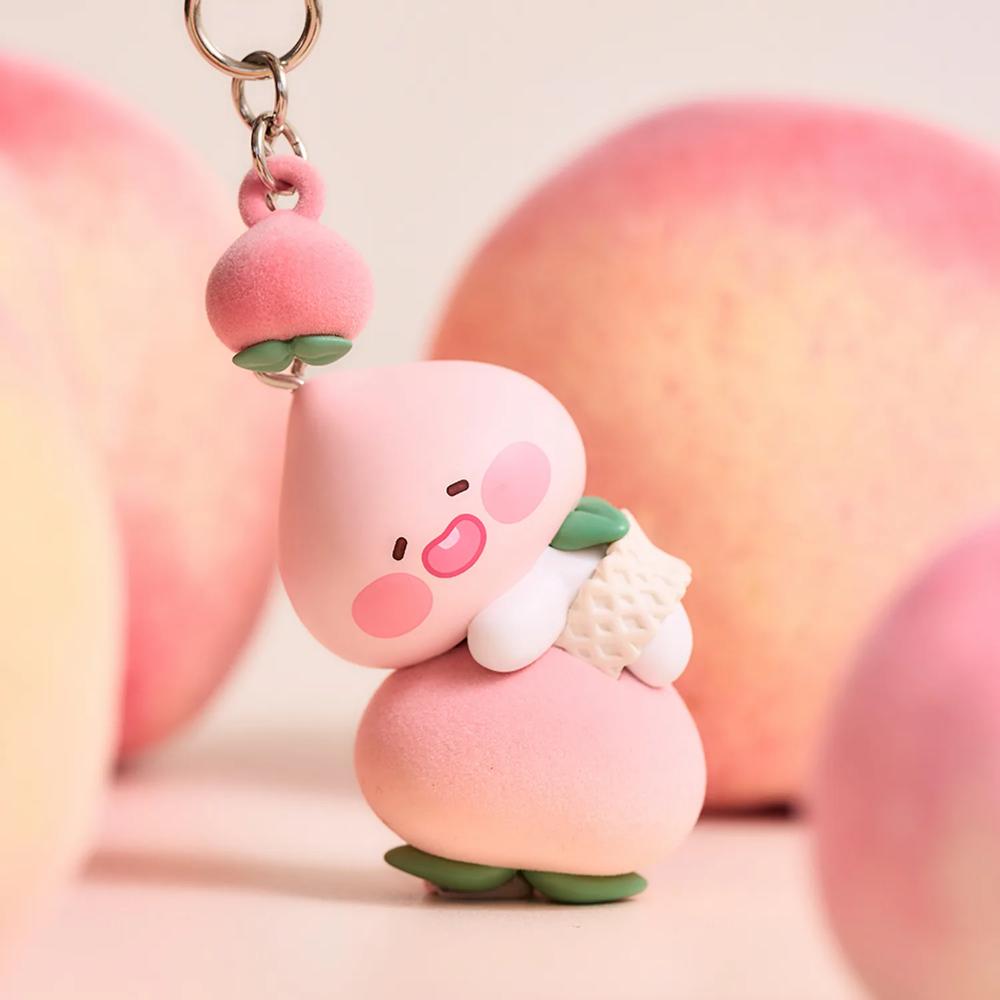 Kakao Friends - Peach Fresh Figure Keyring (Little Apeach) – Harumio