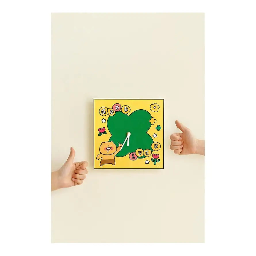 Kakao Friends - Sloppy Choonsik Wall Clock - Kakao Friends - Home & Living, Accessories - Harumio