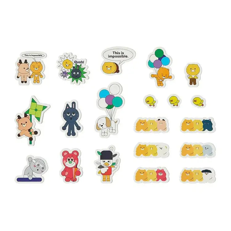 RIIZE x Kakao Friends - Tin Case Sticker Set - Kakao Friends - Sticker - Harumio