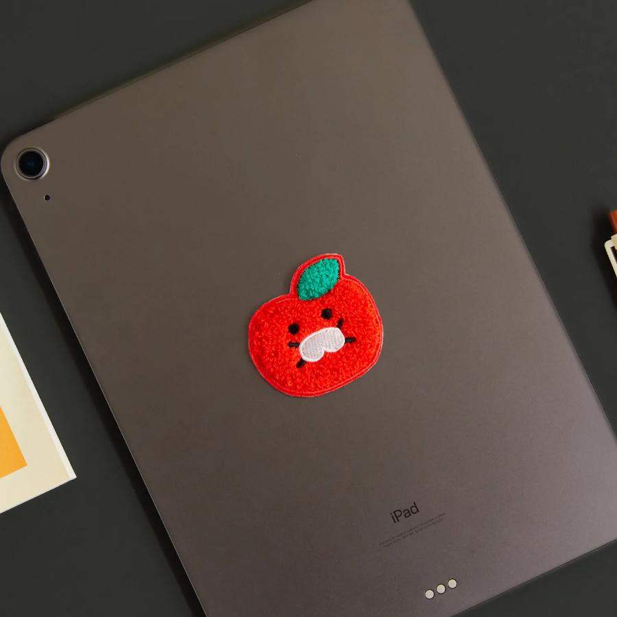 Daye Kim x Kakao Friends - Choonsik Boucle Sticker (Apple) - Daye Kim x Kakao Friends - Sticker - Harumio