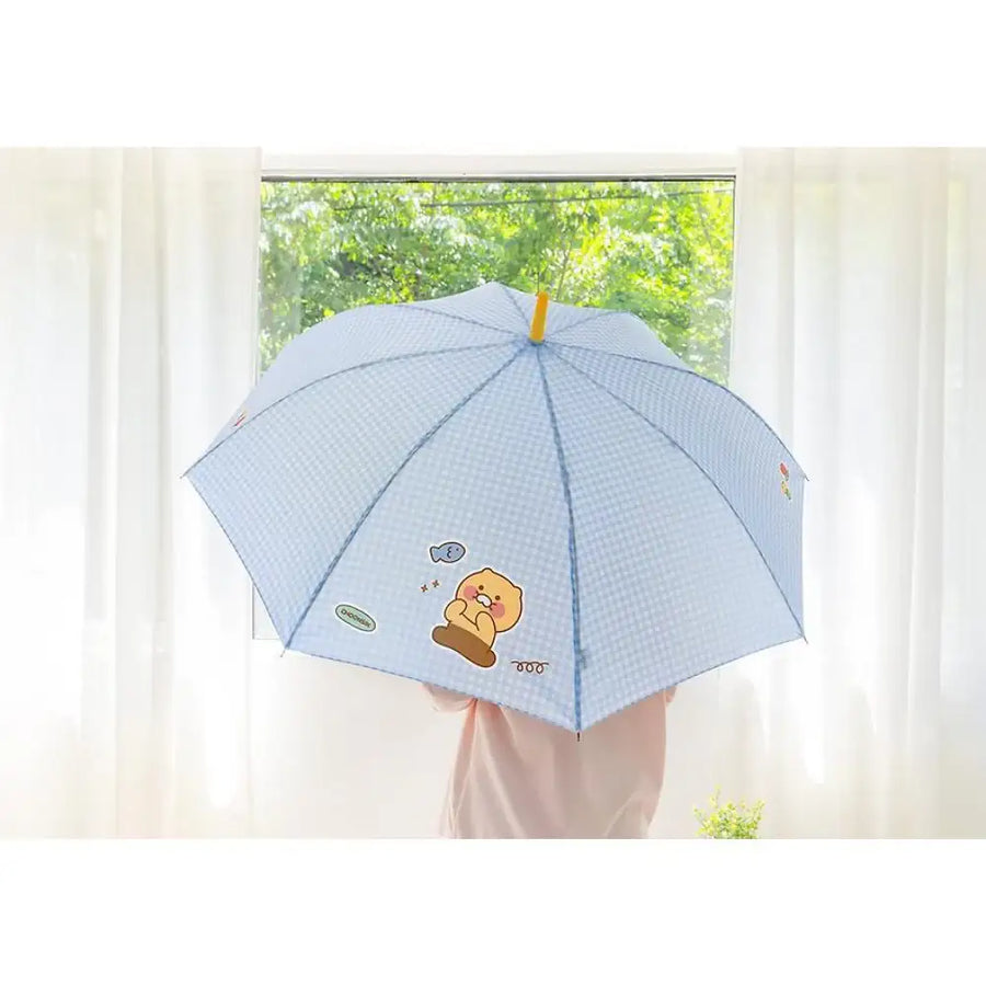 Kakao Friends - Choonsik Check Pattern 8K Transparent Umbrella - Kakao Friends - Umbrella - Harumio