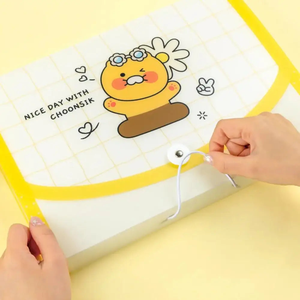 Kakao Friends - 12-Pocket Accordion File - Kakao Friends - Accordion File - Harumio