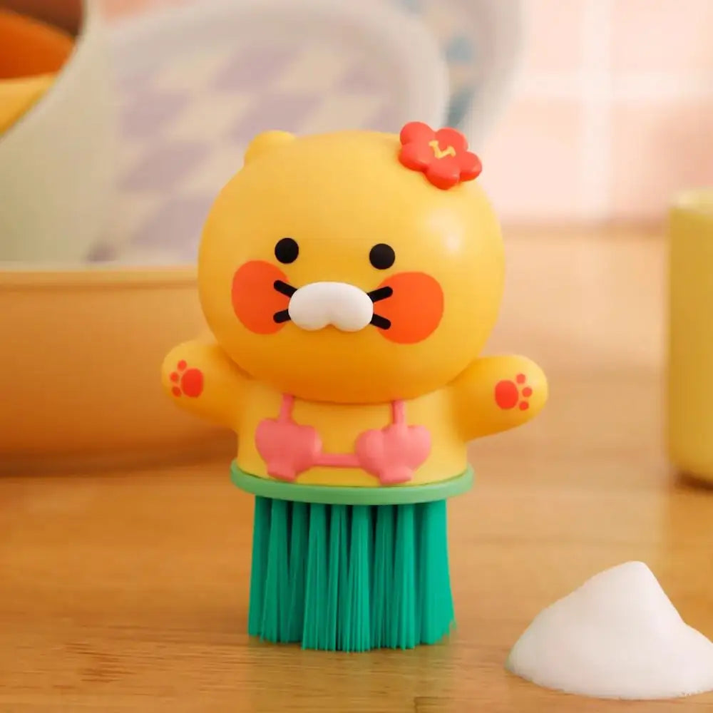 Kakao Friends - Choonsik Hula Hula Cleaning Brush - Kakao Friends - brush - Harumio