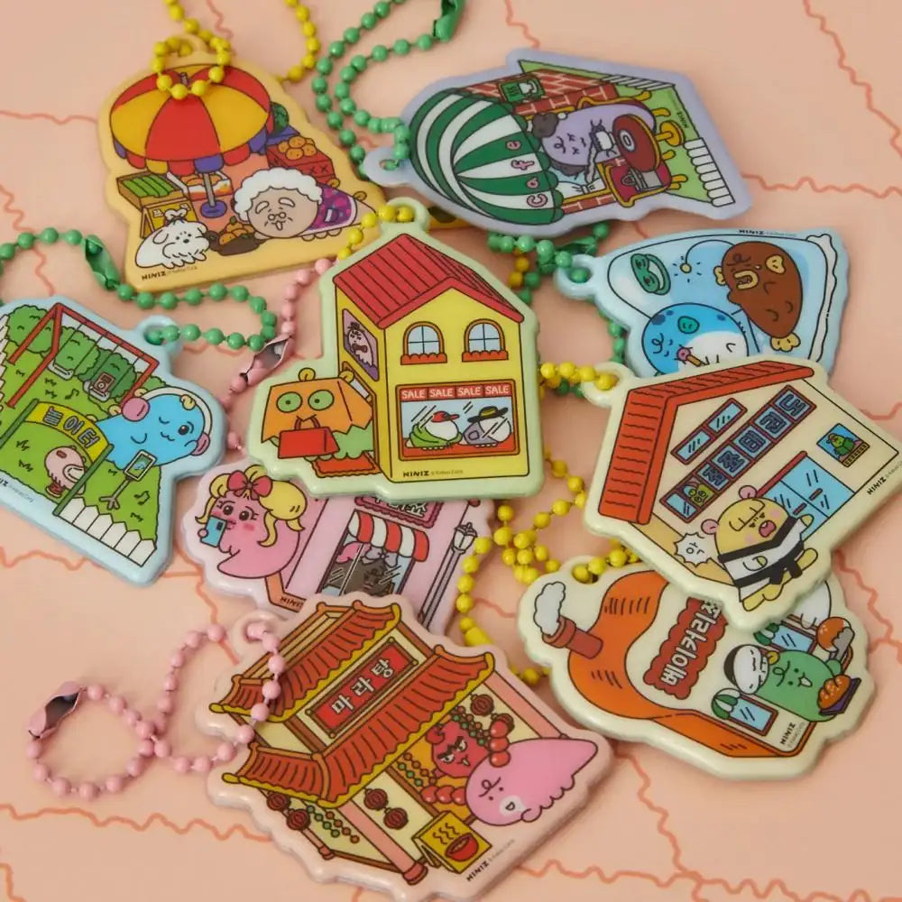 Kakao Friends - Chordy Town Malan Keyring (Random) - Kakao Friends - Keyring - Harumio