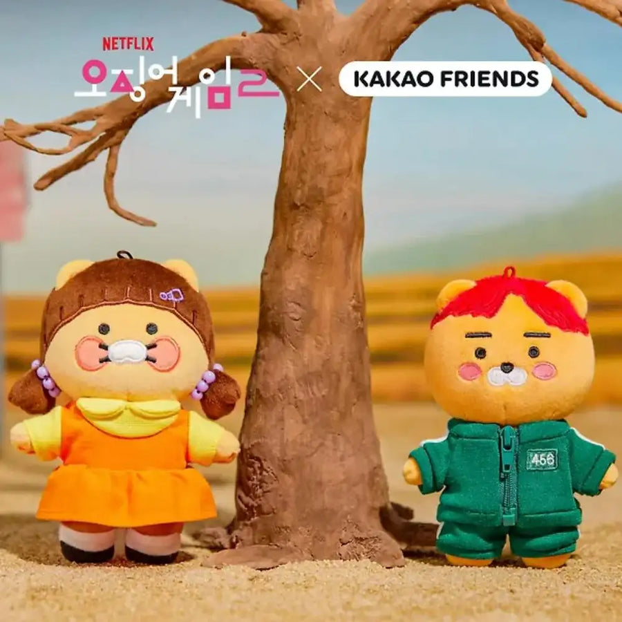 Netflix Squid Game 2 x Kakao Friends - Choonsik Keyring - Kakao Friends - Keyring - Harumio