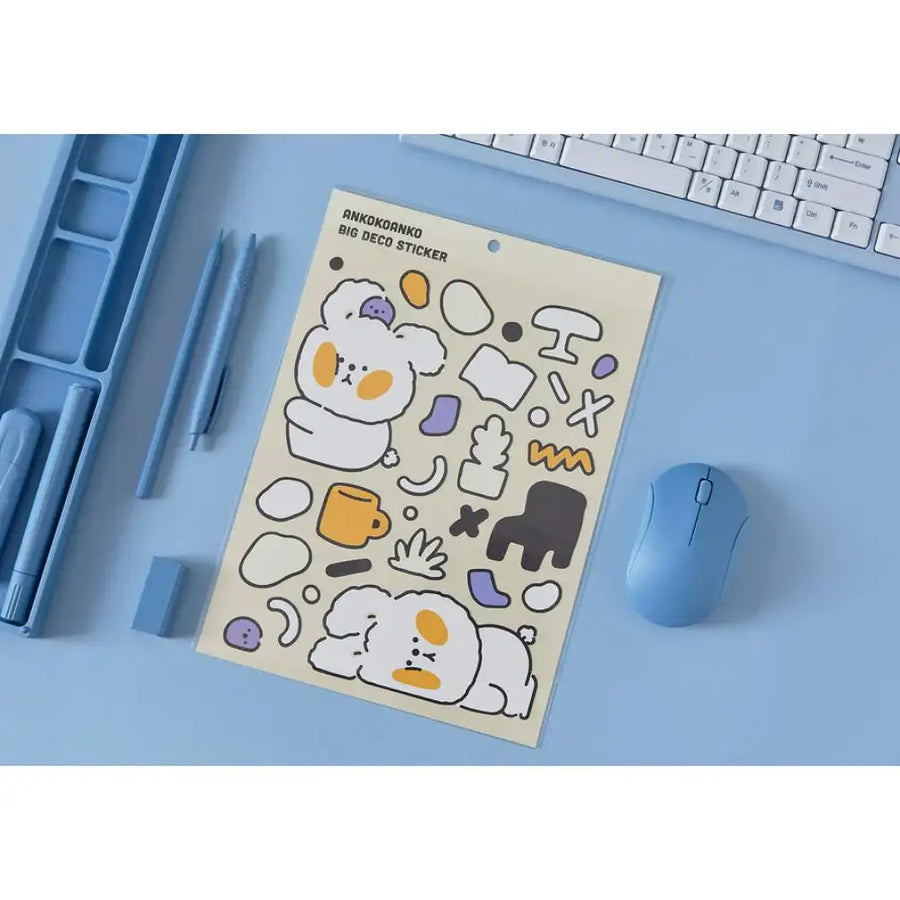 Kakao Friends - AnkokoAnko Big Deco Sticker - Kakao Friends - Home & Living, Accessories - Harumio