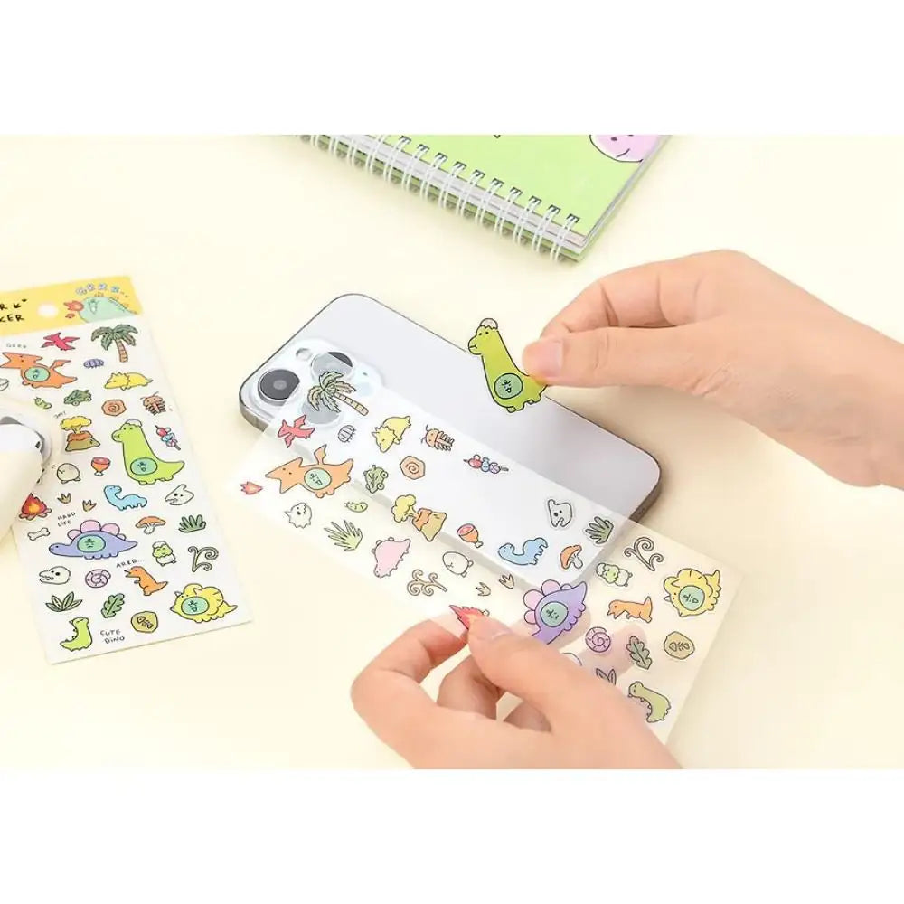 Kakao Friends - Jordy Dino Transparent Sticker - Kakao Friends - Home & Living, Accessories - Harumio
