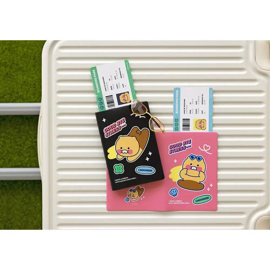 Kakao Friends - Choonsik Passport Case - Kakao Friends - Passport Case - Harumio