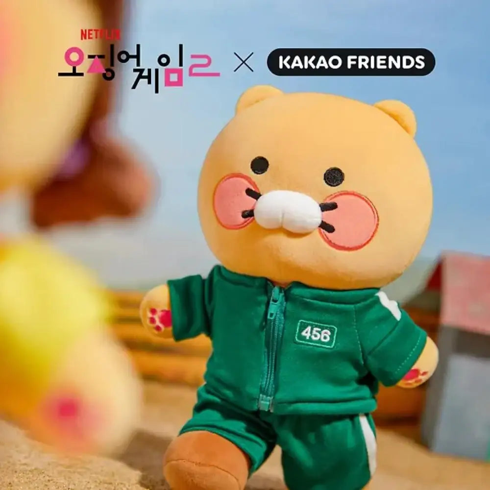 Netflix Squid Game 2 x Kakao Friends - Choonsik Jointed Plush Doll - Kakao Friends - Plush Doll - Harumio