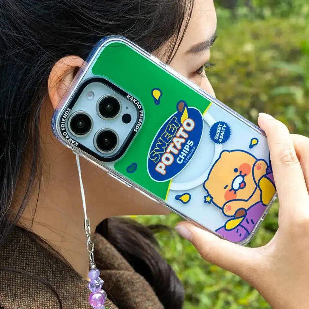 Kakao Friends - Snack Clear Magnetic Case - Kakao Friends - Phone Case - Harumio