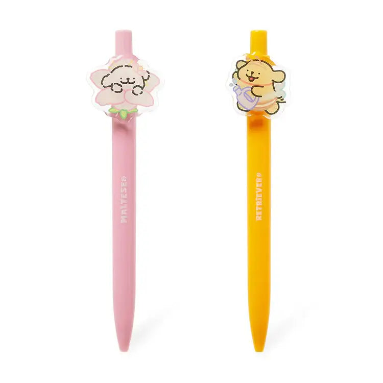 Kakao Friends - Cherry Blossom Maltese Ballpoint Pen Set - Kakao Friends - Home & Living, Accessories - Harumio