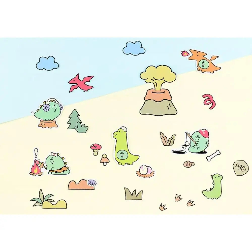 Kakao Friends - Jordy Dino Big Point Sticker - Kakao Friends - Home & Living, Accessories - Harumio