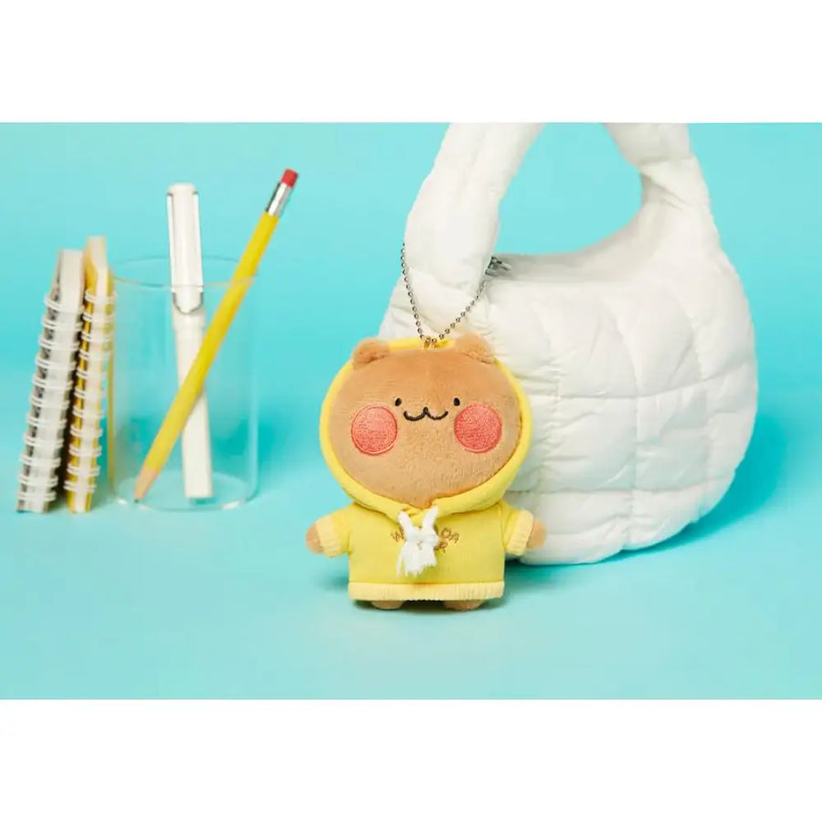Kakao Friends - Wadada Bear Hoodie Keyring - Kakao Friends - Home & Living, Accessories - Harumio