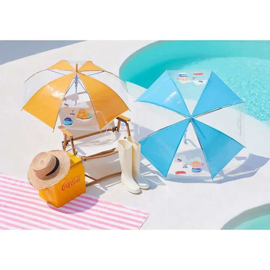 Kakao Friends - Choonsik Summer Holiday Transparent Umbrella - Kakao Friends - Umbrella - Harumio