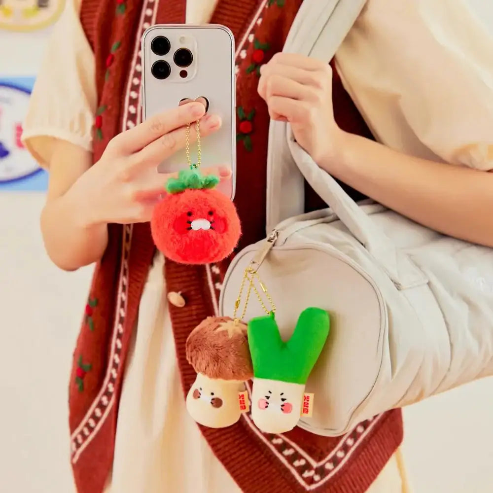 Kakao Friends - Choonsik Masamchun Vegetable Doll Keyring Set - Kakao Friends - Doll Keyring - Harumio