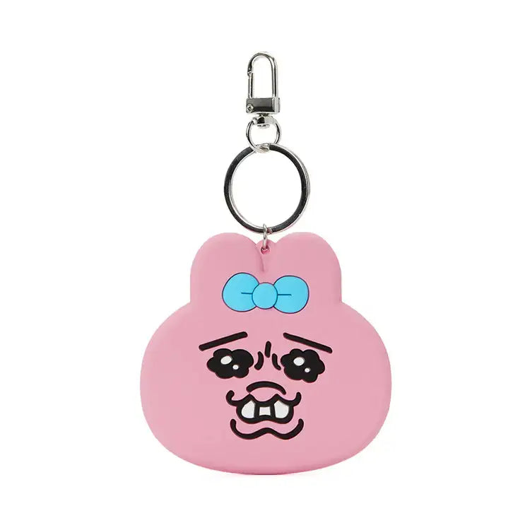 Kakao Friends - Frowning Punkyu Rabbit Mirror Keyring - Kakao Friends - Home & Living, Accessories - Harumio