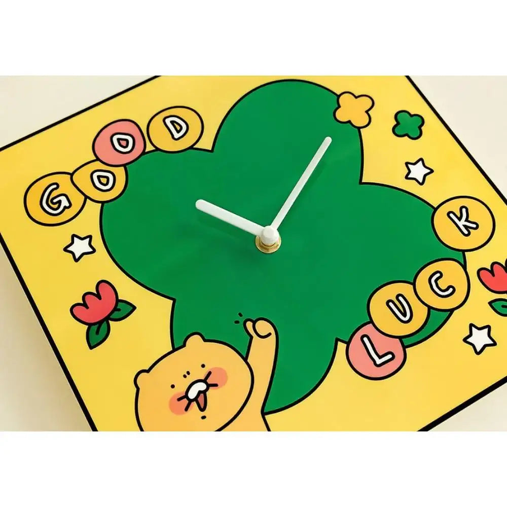 Kakao Friends - Sloppy Choonsik Wall Clock - Kakao Friends - Home & Living, Accessories - Harumio