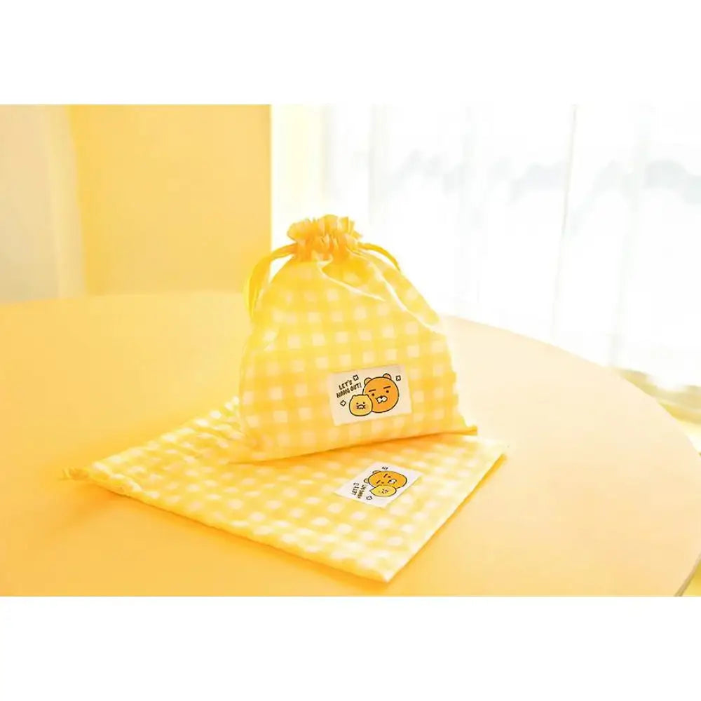Kakao Friends - Ryan & Choonsik String Travel Pouch - Kakao Friends - Travel Pouch - Harumio