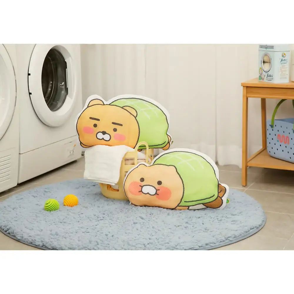 Kakao Friends - Melon Bread Turtle Laundry Net - Kakao Friends - laundry bag - Harumio