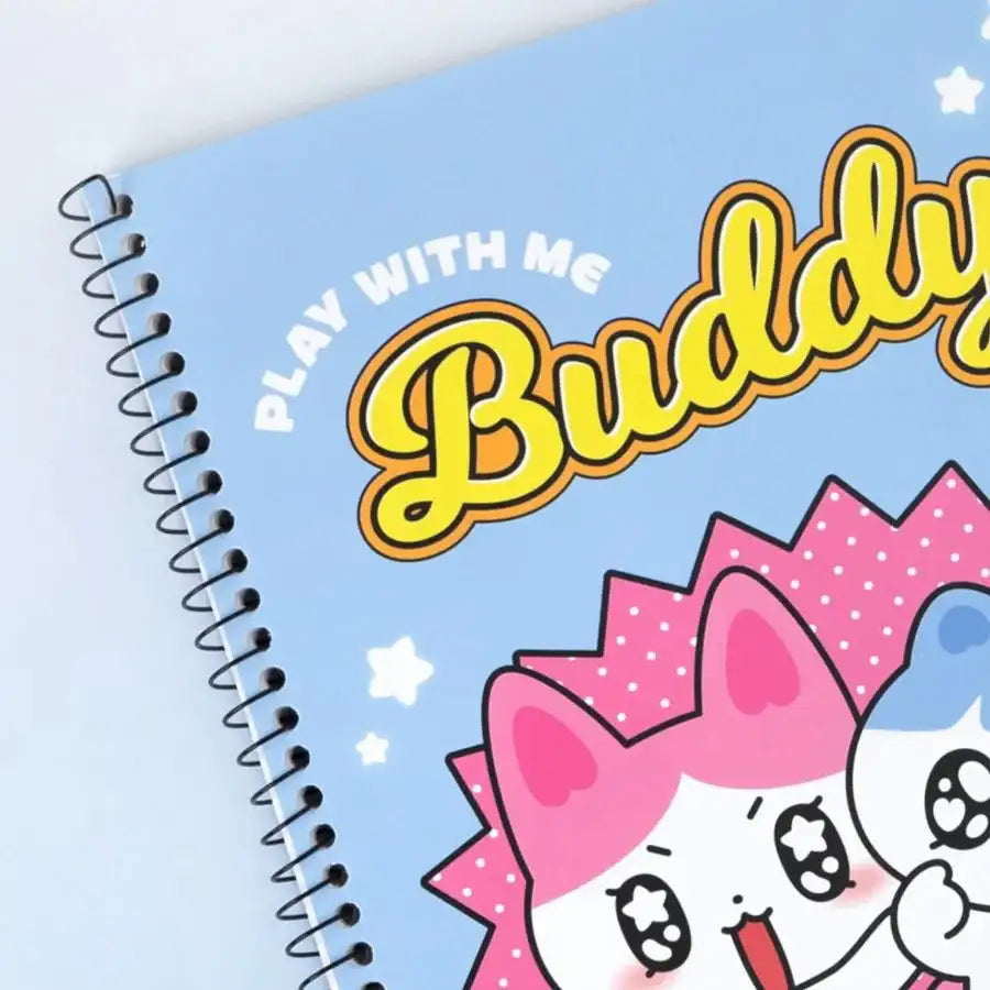 Kakao Friends - GOLGOLZ Practice Range Spring Notebook (Blue) - Kakao Friends - spring notebook - Harumio