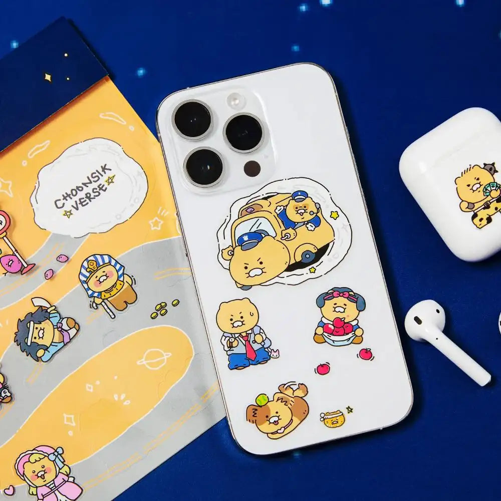 Kakao Friends - Choonsik Bus Mini Sticker Set - Kakao Friends - Sticker - Harumio