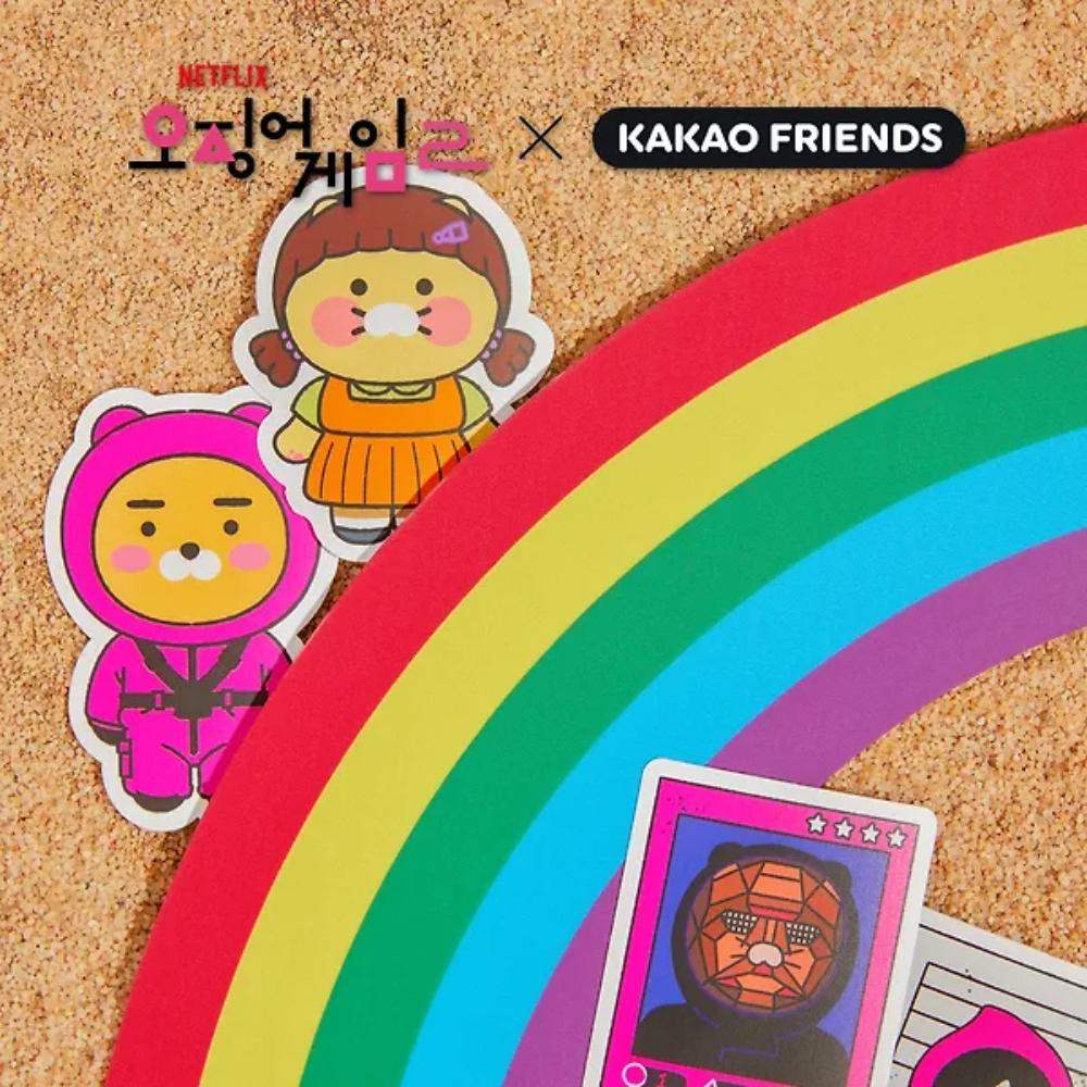 Netflix Squid Game 2 x Kakao Friends - Ryan & Choonsik Sticker Pack - Kakao Friends - Sticker - Harumio