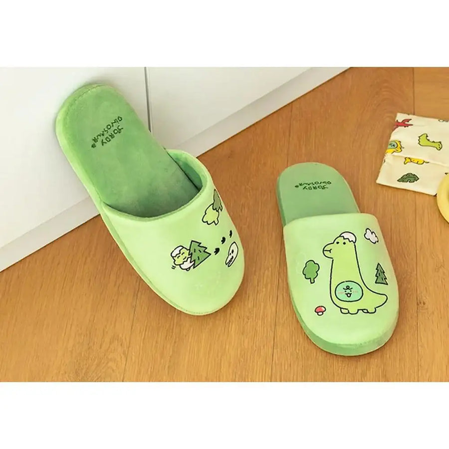 Kakao Friends - Jordy Dino Room Slippers - Kakao Friends - Footwear - Harumio