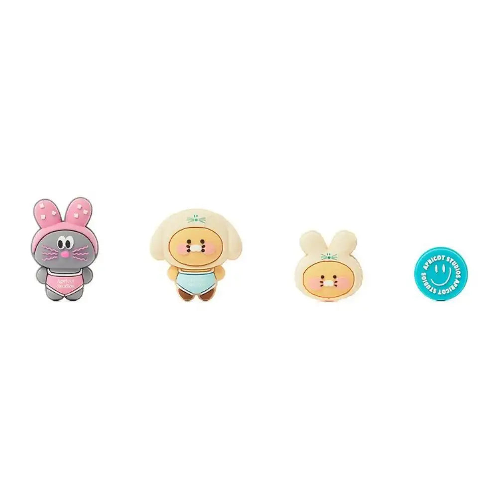 Apricot Studios x Kakao Friends - Choonsik Silicone Charm Set - Kakao Friends - Silicon charm - Harumio