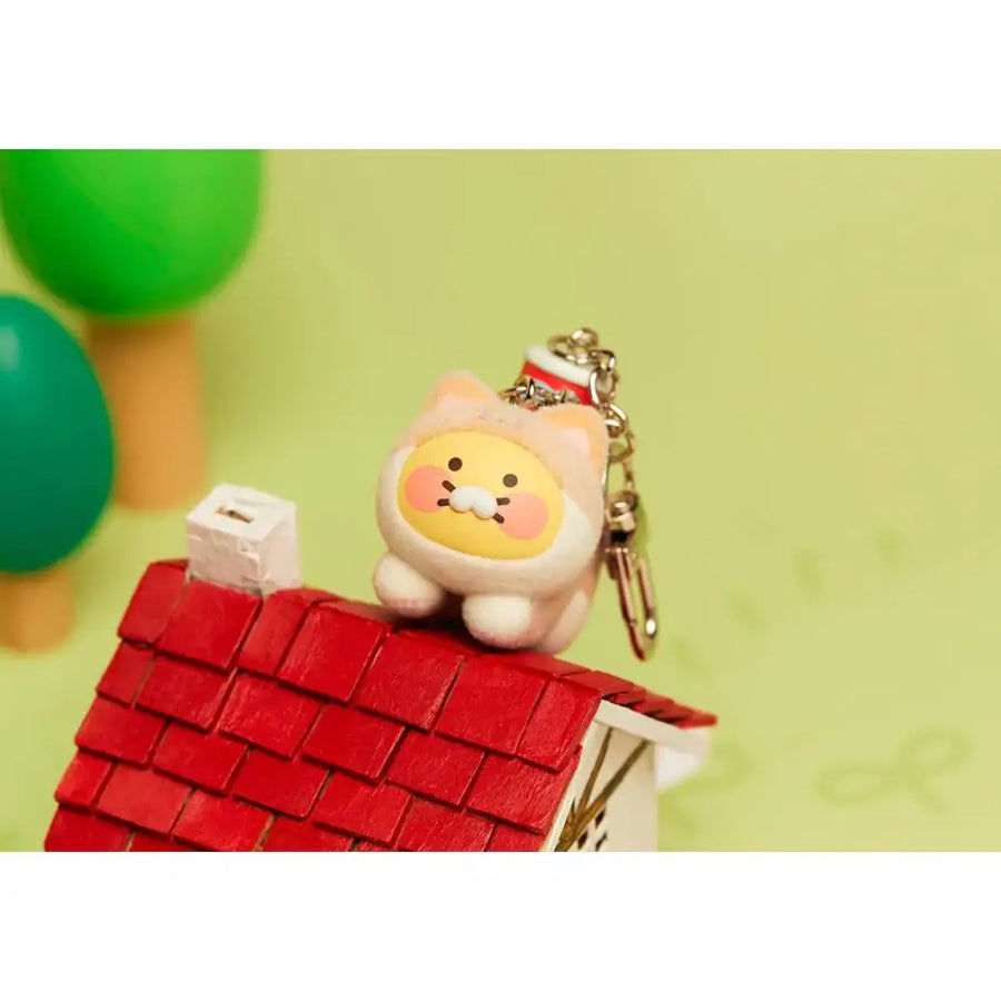 Kakao Friends - Choonsik Stretching Nyannyang Keyring - Kakao Friends - Accessories - Harumio