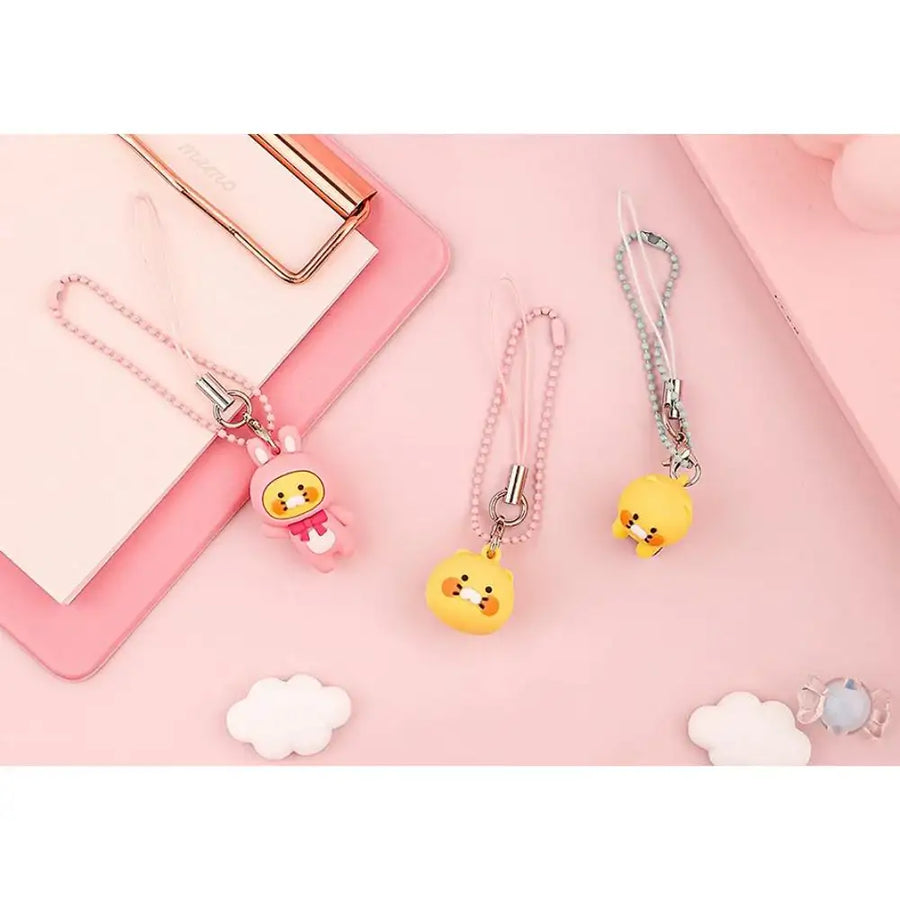 Kakao Friends - Figure Phone Keyring - Kakao Friends - Keyring - Harumio