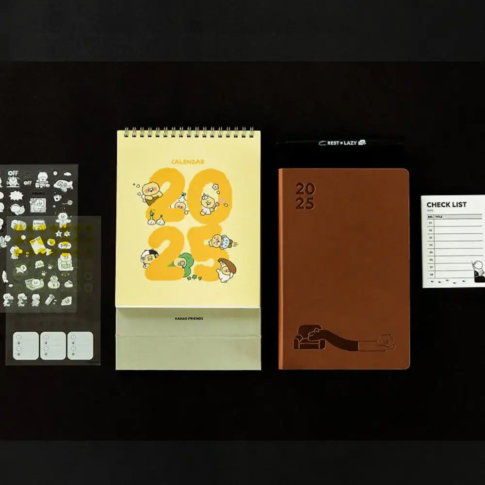 Kakao Friends - Choonsik 2025 Office Diary Set - Kakao Friends - Diary - Harumio