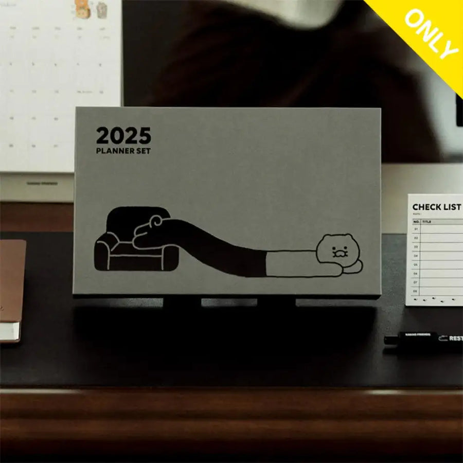 Kakao Friends - Choonsik 2025 Office Diary Set - Kakao Friends - Diary - Harumio