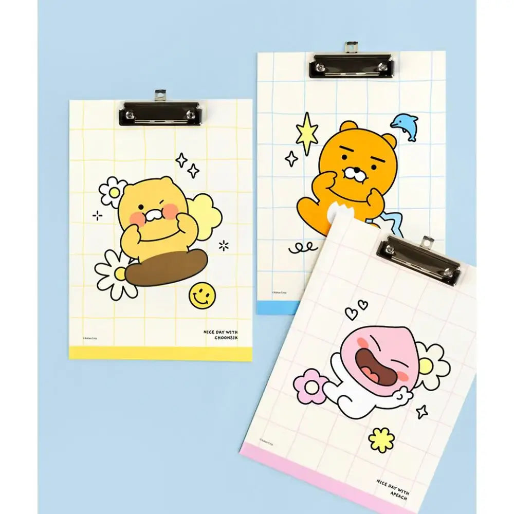 Kakao Friends - Seichee's Friends A4 Clipboard - Kakao Friends - Clipboard - Harumio