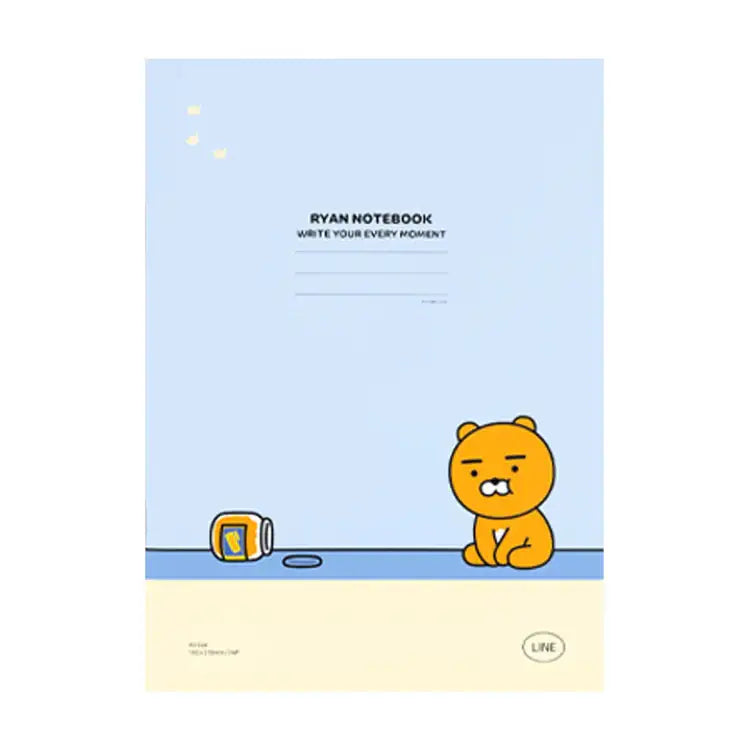 Kakao Friends - Ryan A5 Note - Kakao Friends - Home & Living, Accessories - Harumio