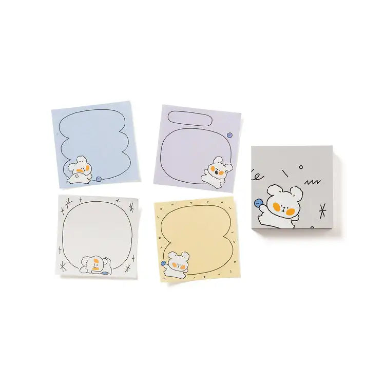 Kakao Friends - AnkokoAnko Rice Cake Memopad - Kakao Friends - Home & Living, Accessories - Harumio