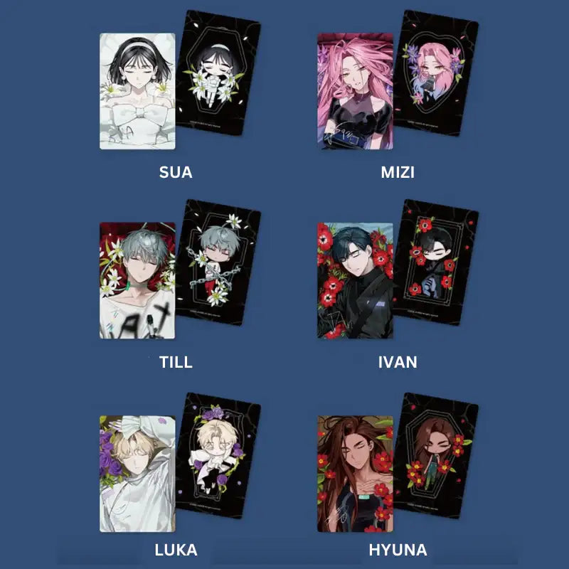 MARCHMONSTER x Alien Stage - Drowing Bloom Series Photocards Set - MARCHMONSTER - Photocard - Harumio