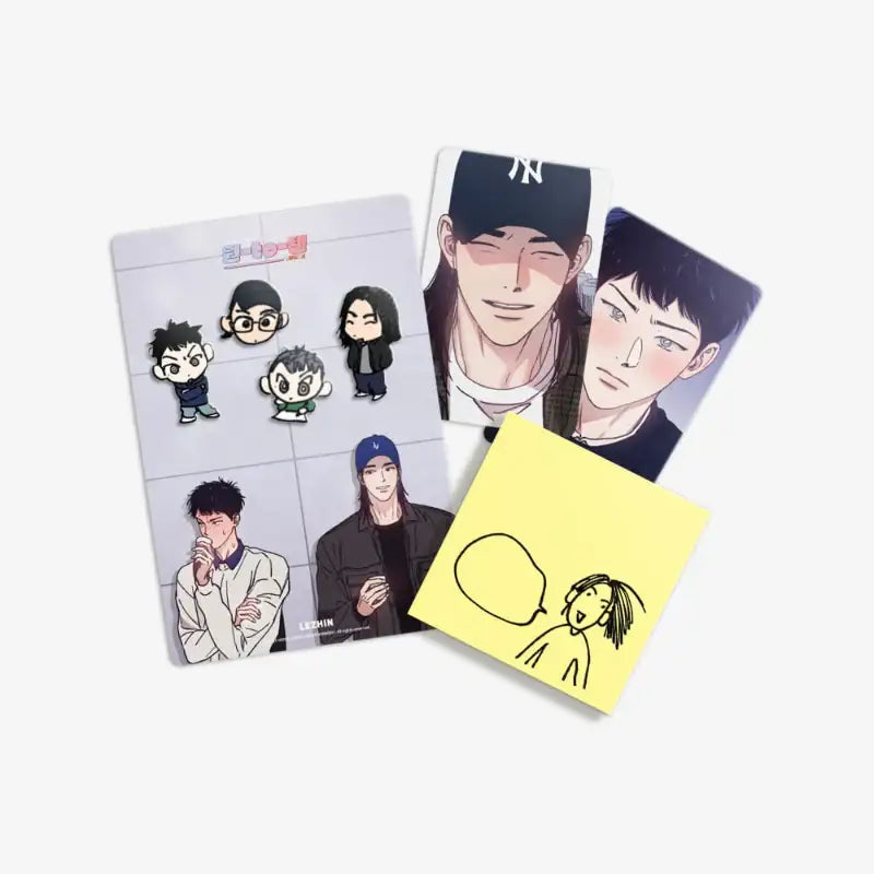 1to10 - Magnets Memo Pad Set - Lezhin - Accessories, Stationery - Harumio