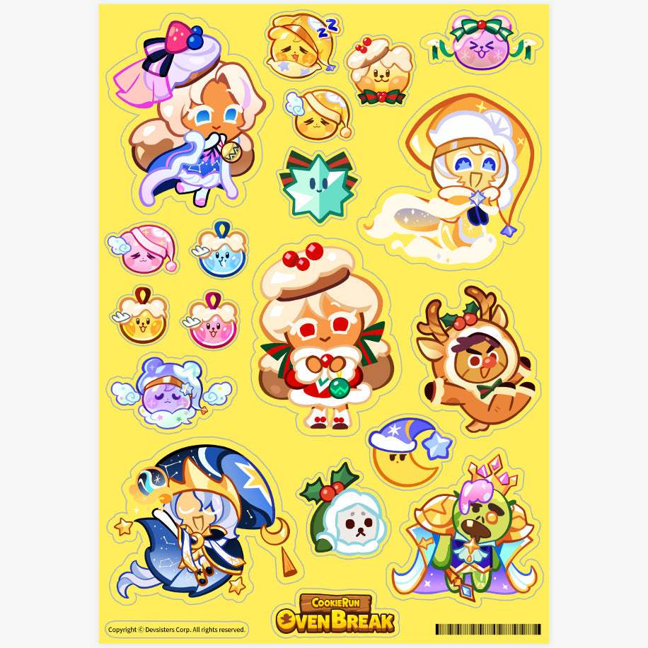 Cookie Run : Oven Break - Dreamy Christmas Stickers - Marpple Shop - Sticker - Harumio Cookie Run : Oven Break - Dreamy Christmas Stickers - Marpple Shop - Sticker - Harumio
