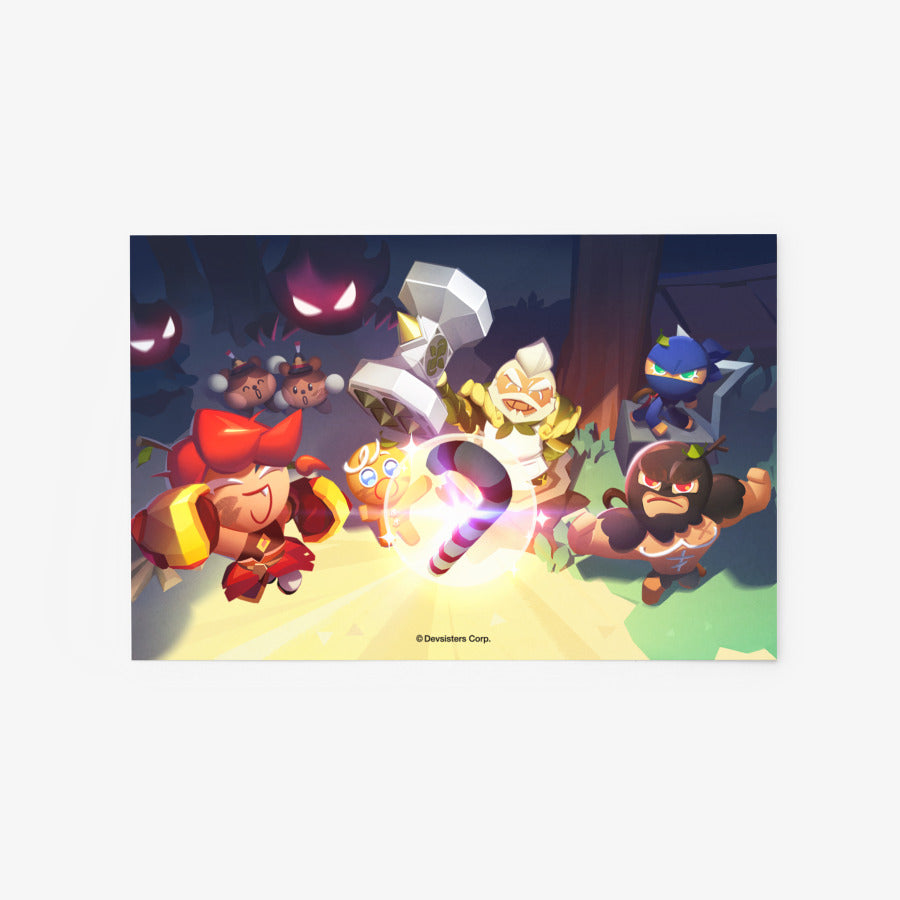 Cookie Run : Tower of Adventure - Basil Pesto Cookie Update Postcard - Marpple Shop - Postcard - Harumio