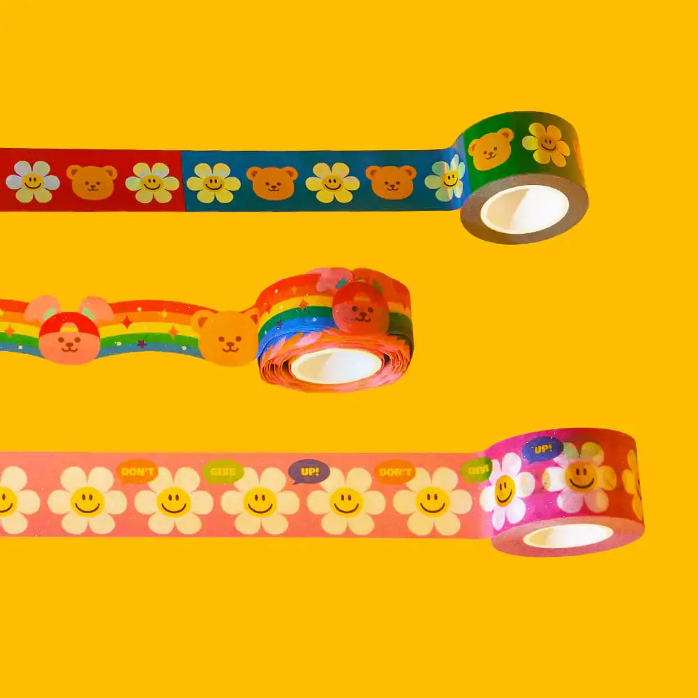 Wiggle Wiggle - Deco Masking Tape - Wiggle Wiggle - Masking Tape - Harumio